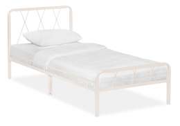 Кровать Иоханна 18 90х200 белая (95x205x90)