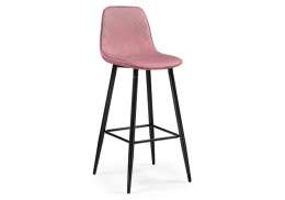 Барный стул Capri pink / black (43,5x49x108)