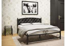 Кровать Борнео 180х200 черная ()