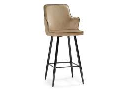 Барный стул Feona dark beige (52x54x112)